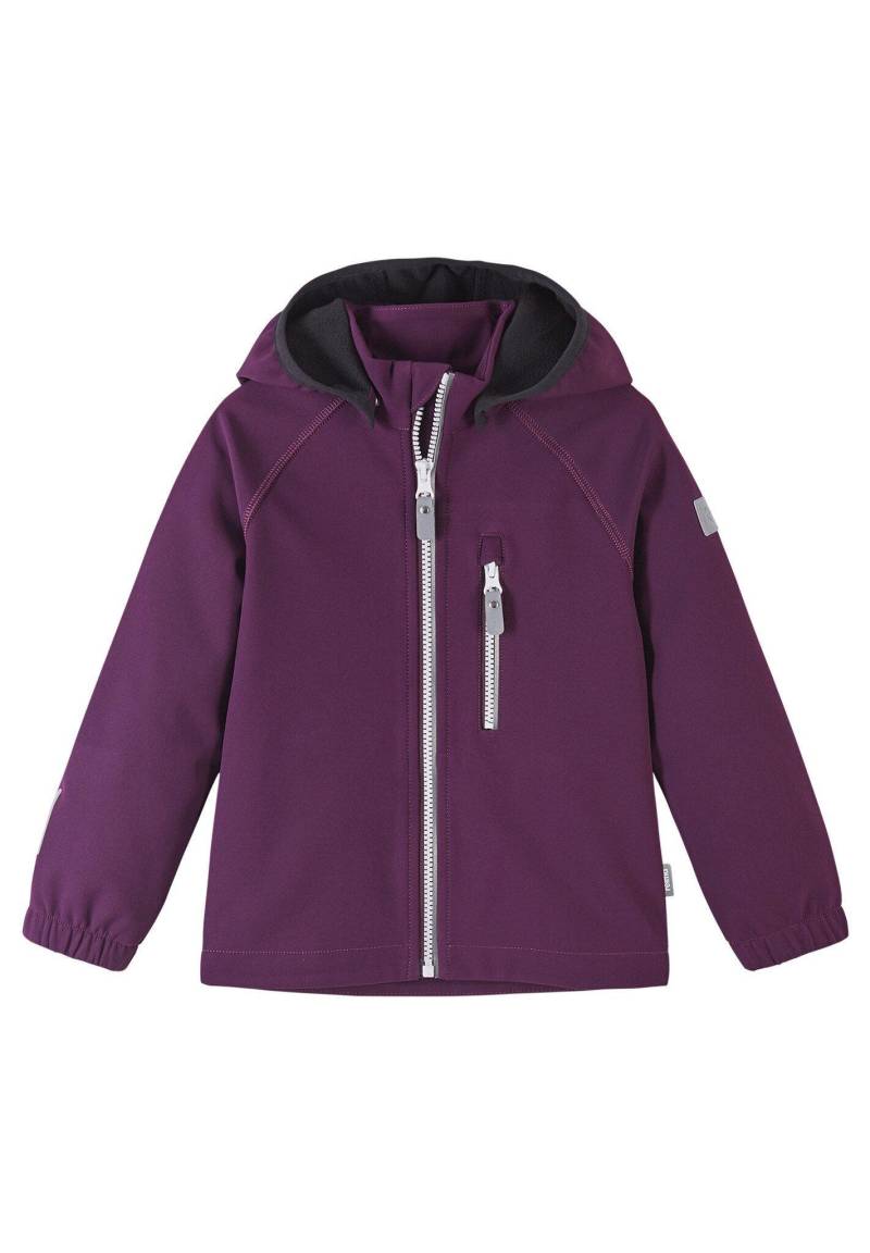 Kinder Softshell Jacke Vantti Deep Purple Mädchen Violett 104 von Reima