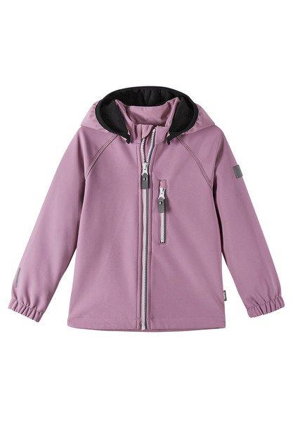 Kinder Softshell Jacke Vantti Grey Pink Mädchen  134 von Reima