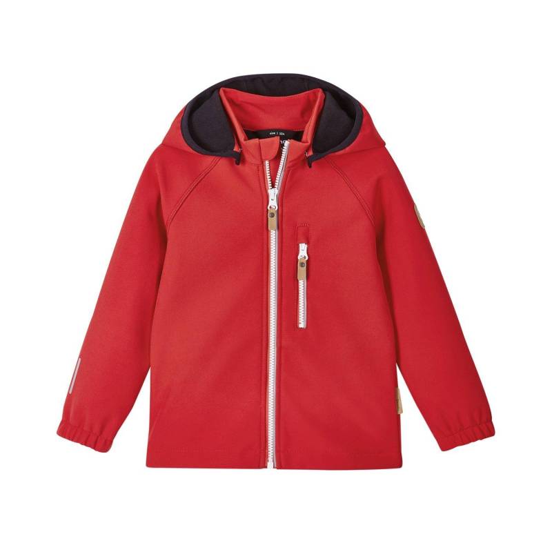 Kinder Softshell Jacke Vantti Tomato Red Jungen Rot 140 von Reima