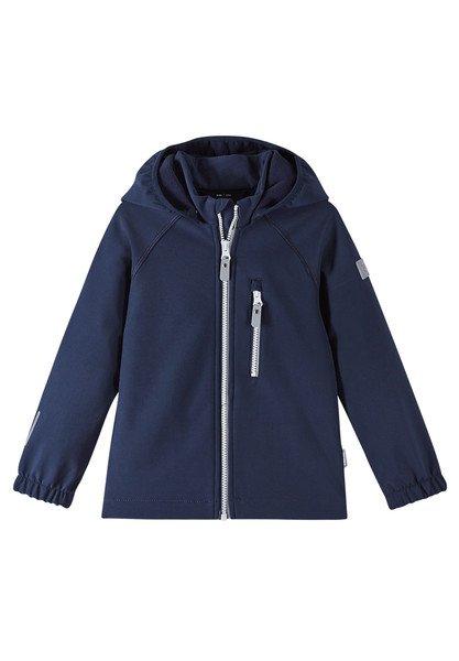 Reima - Kinder Softshell Jacke Vantti Navy, 104, Blau von Reima