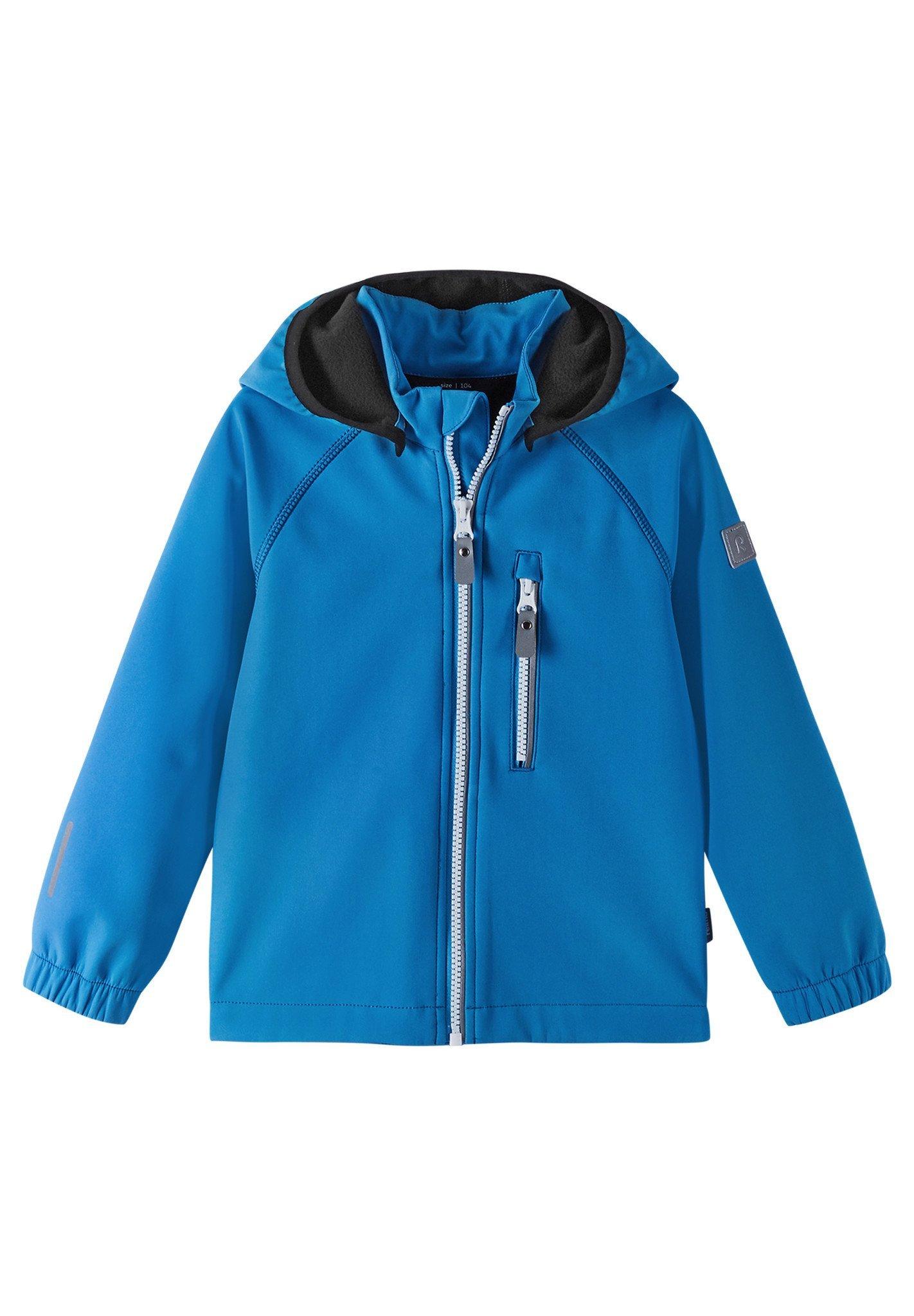 Kinder Softshell Jacke Vantti Cool Blue Mädchen Blau 80 von Reima