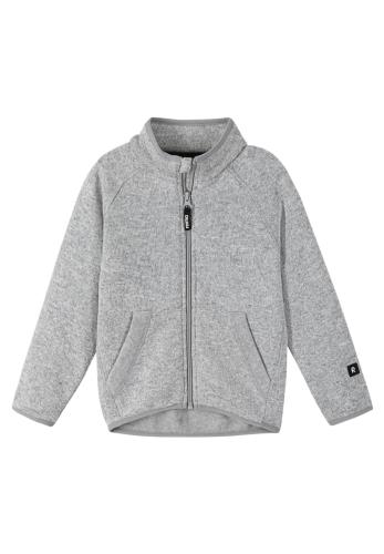 Reima Hopper Fleece Pullover - melange grey (Grösse: 110 cm) von Reima