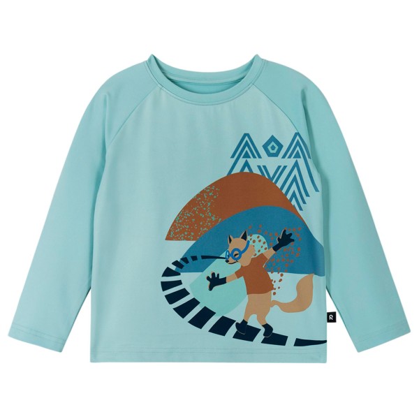 Reima - Kid's Kouluun - Longsleeve Gr 104 türkis von Reima