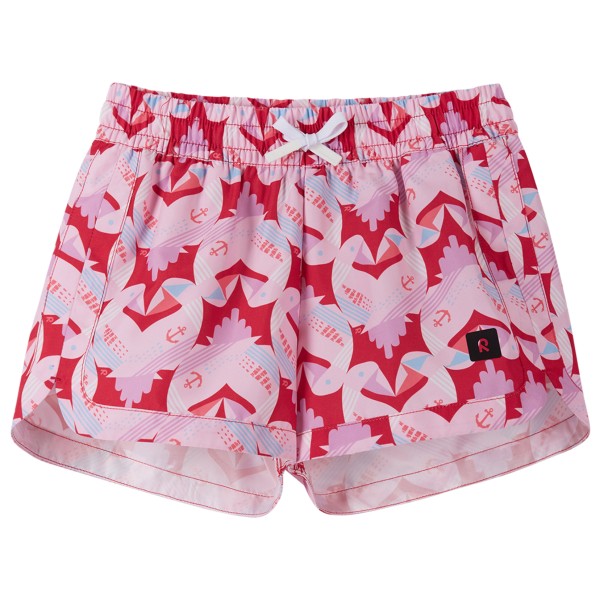 Reima - Kid's Nauru - Boardshorts Gr 122;128;134;140;146;152;158;164 grau;rosa von Reima