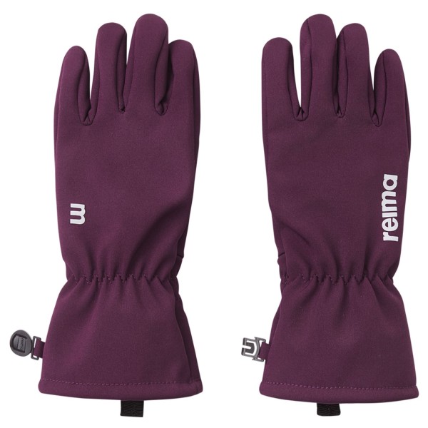 Reima - Kid's Softshell Gloves Tehden - Handschuhe Gr 2;3;4;5;6;7;8 blau;lila;schwarz von Reima