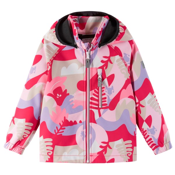 Reima - Kid's Vantti AOP - Softshelljacke Gr 86 rosa von Reima