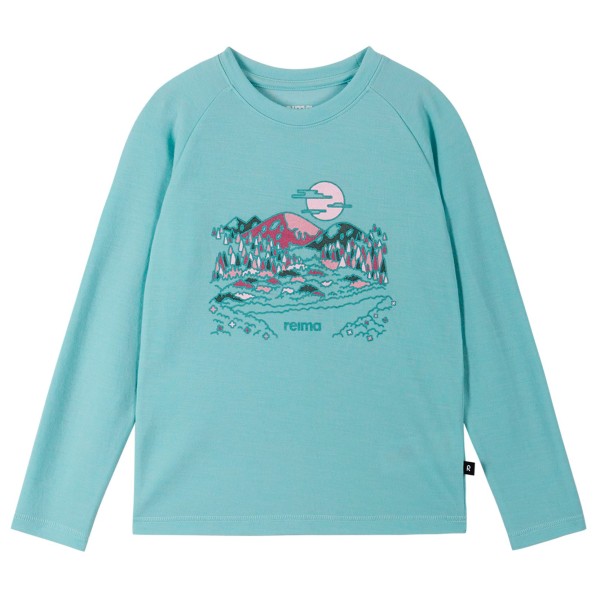 Reima - Kid's Viisas - Longsleeve Gr 104 türkis von Reima