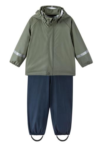 Reima Tihku Regen Outfit - greyish green (Grösse: 86 cm) von Reima