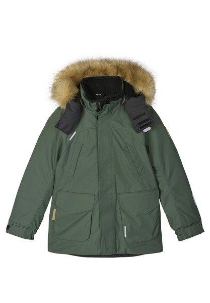 Tec+ Kinder Winterjacke Serkku Thyme Jungen Grün 164 von Reima