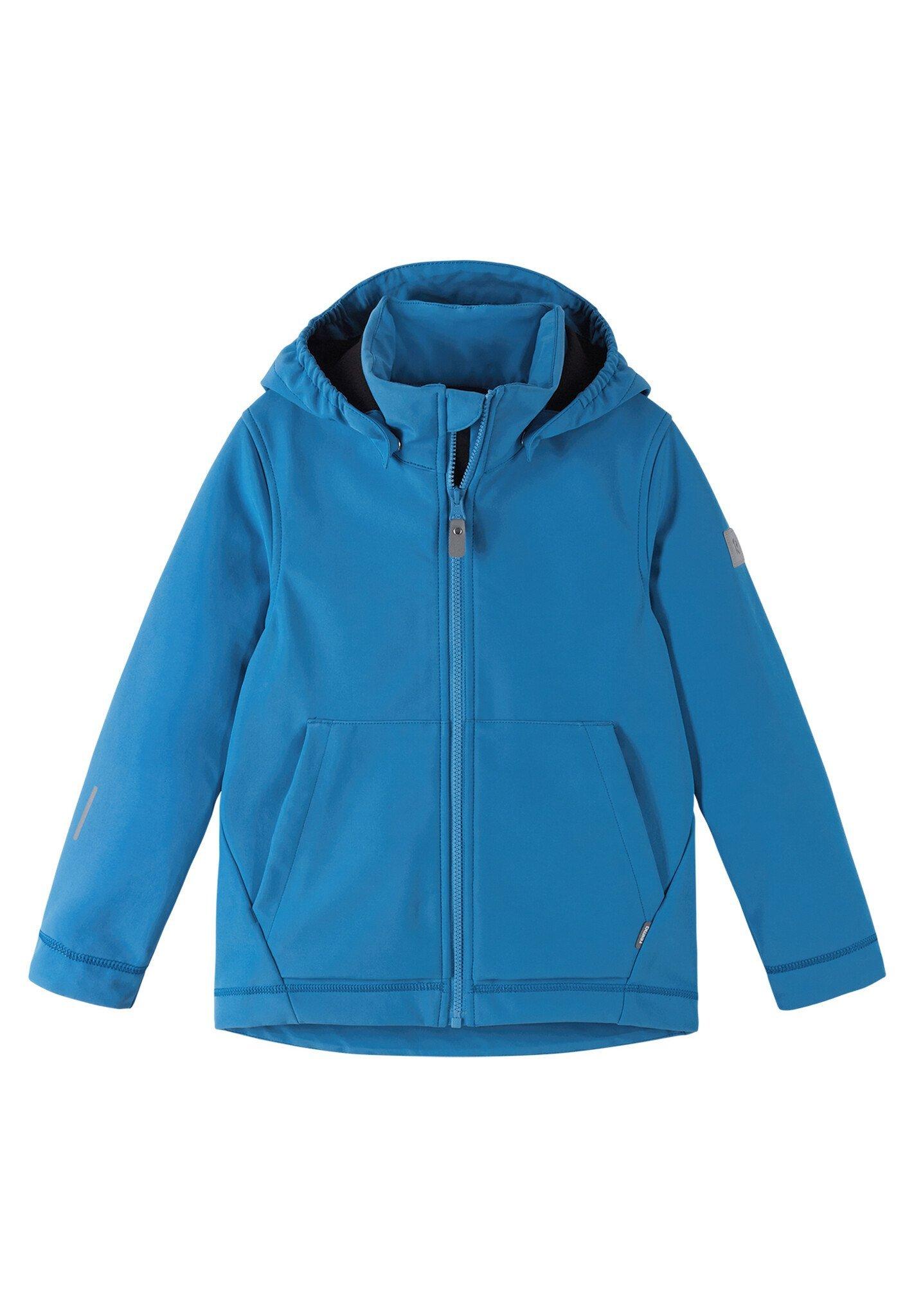 Tec Kinder Softshelljacke Koivula Cool Blue Mädchen Blau 104 von Reima