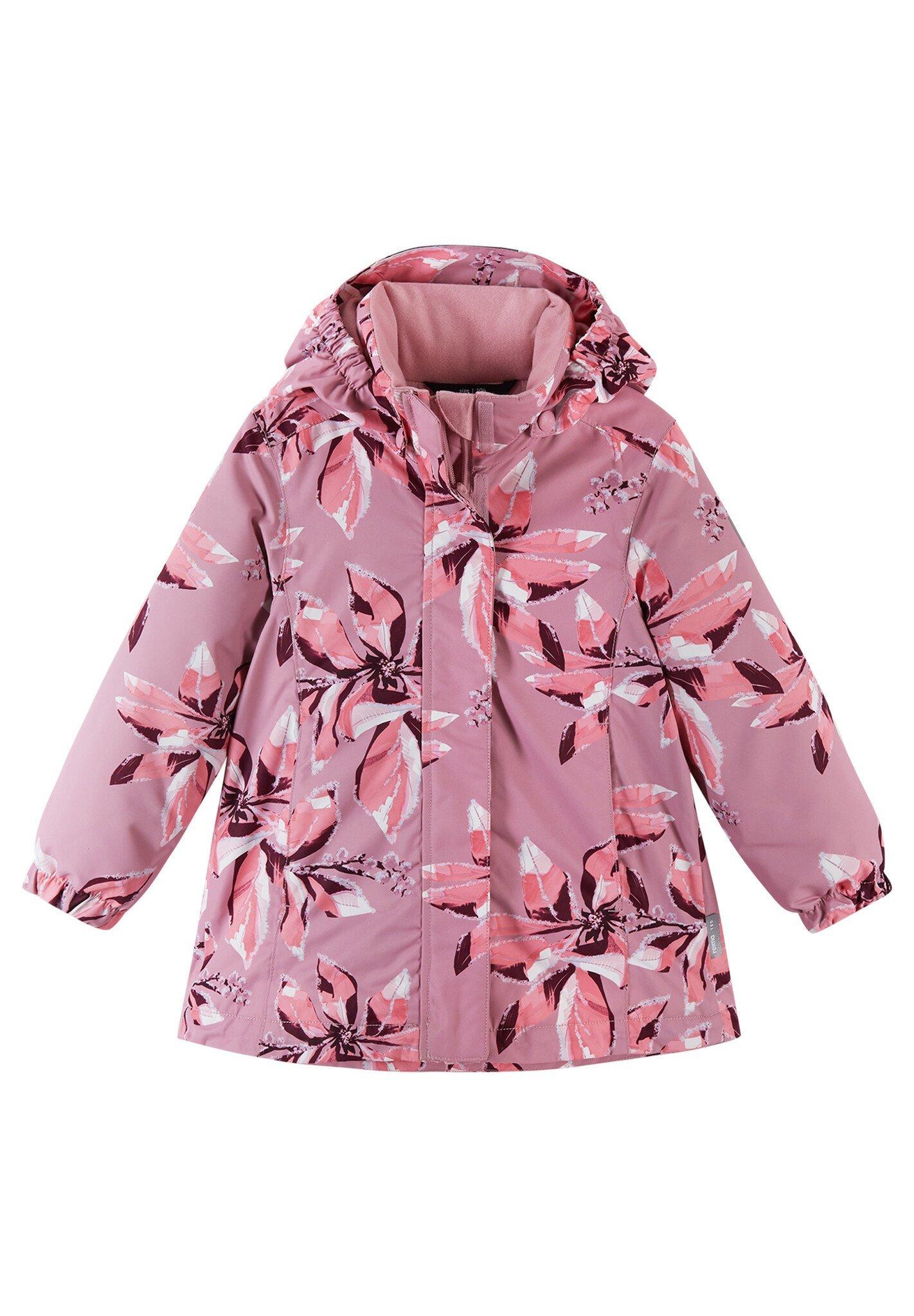 Tec Mädchen Winterjacke Toki Grey Pink Mädchen Rosa 104 von Reima