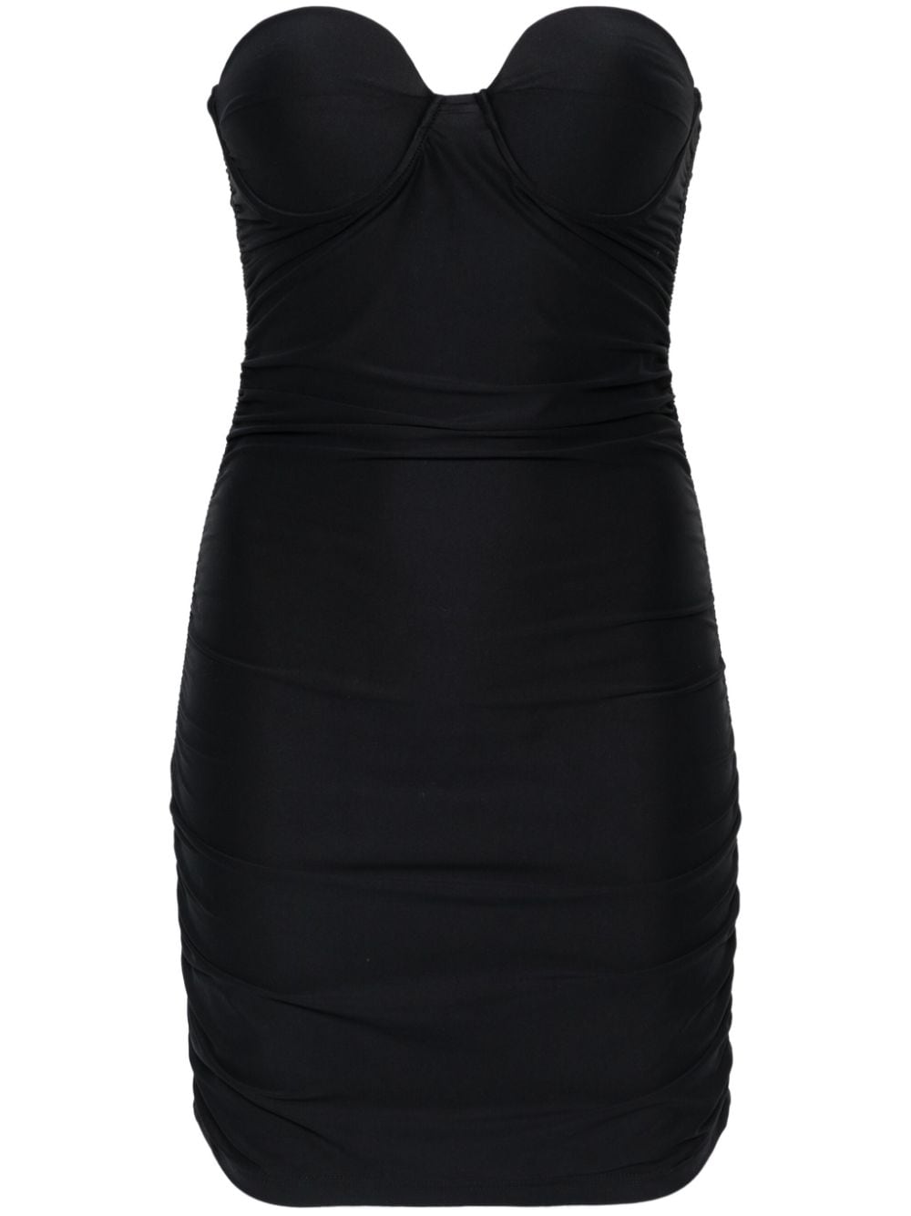 Reina Olga Dirty Diana ruched dress - Black von Reina Olga