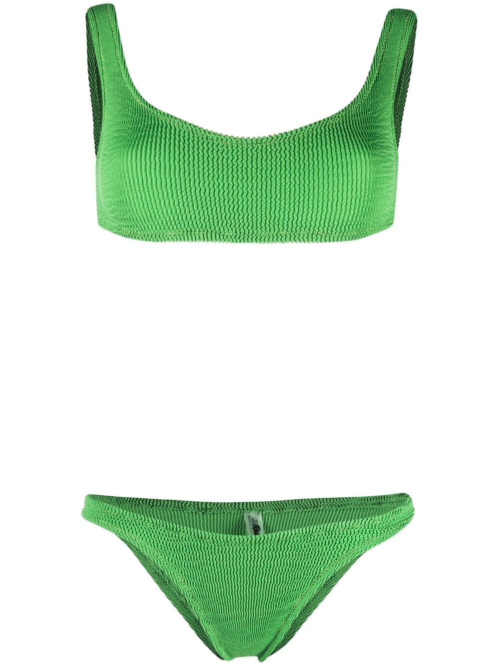 Reina Olga Ginny crinkled bikini - Green von Reina Olga