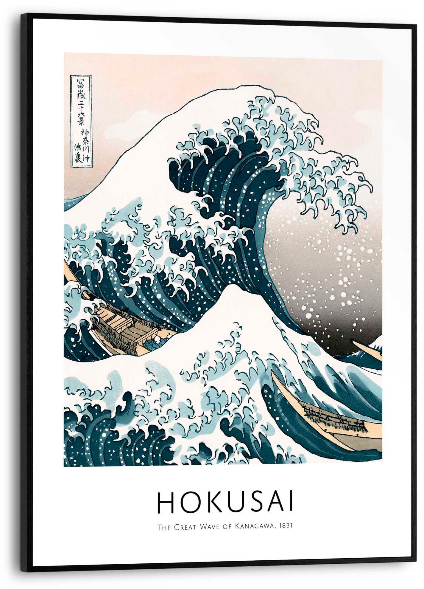 Reinders! Bild mit Rahmen »Die grosse Welle - Hokusai« Reinders! Bild mit Rahmen »Die grosse Welle - Hokusai« von Reinders!