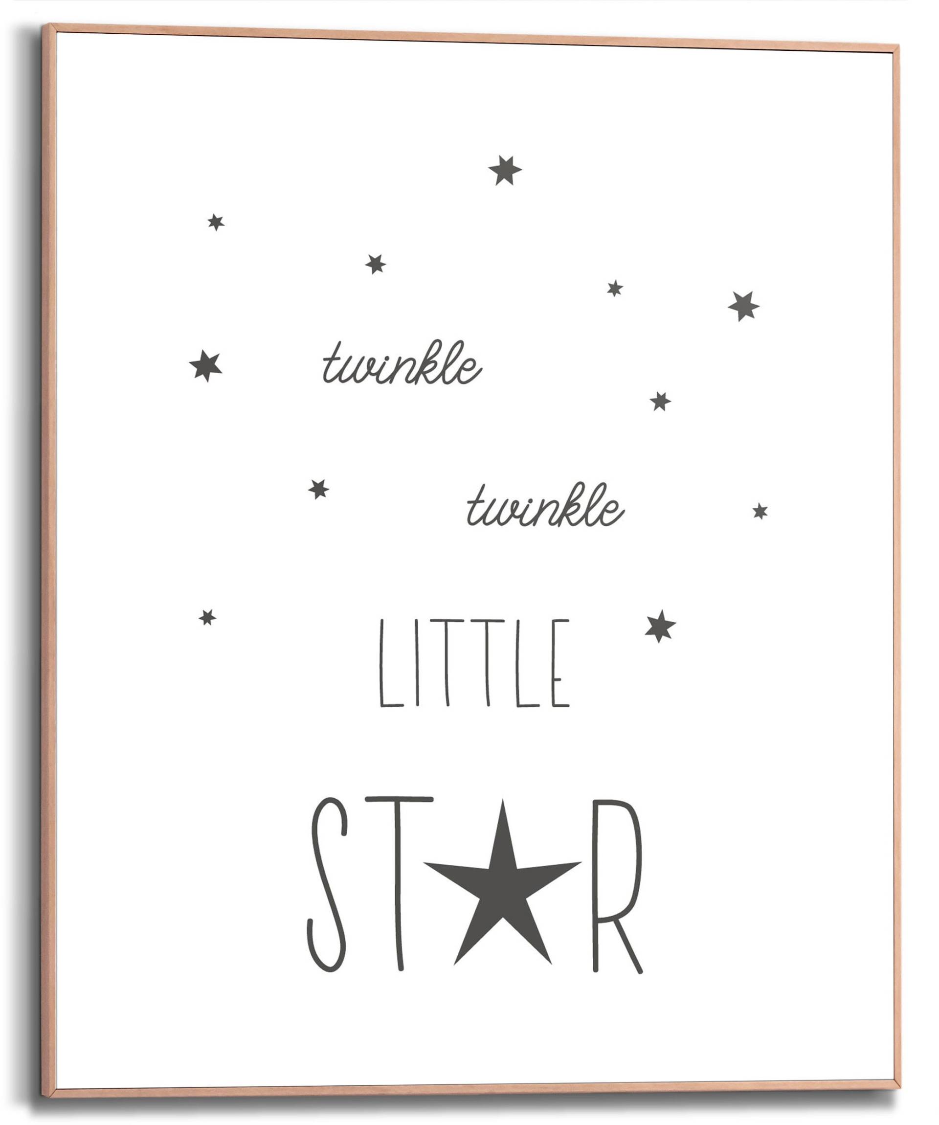 Reinders! Bild mit Rahmen »Twinkle Twinkle Little Star«, (1 St.) von Reinders!