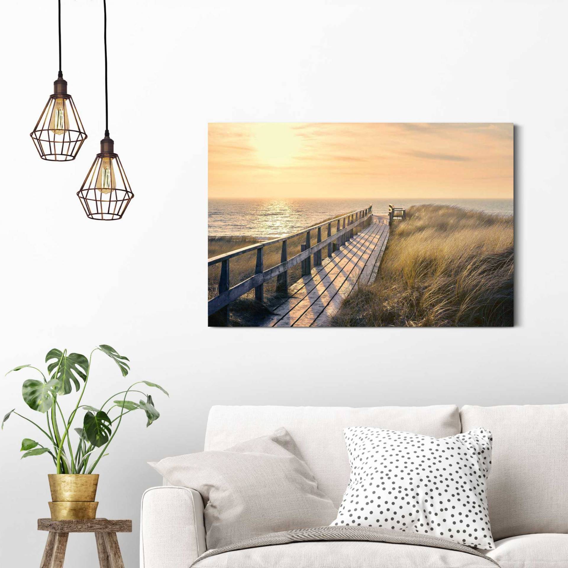 Reinders! Deco-Panel »Weg zum Strand«, 90/60 cm von Reinders!