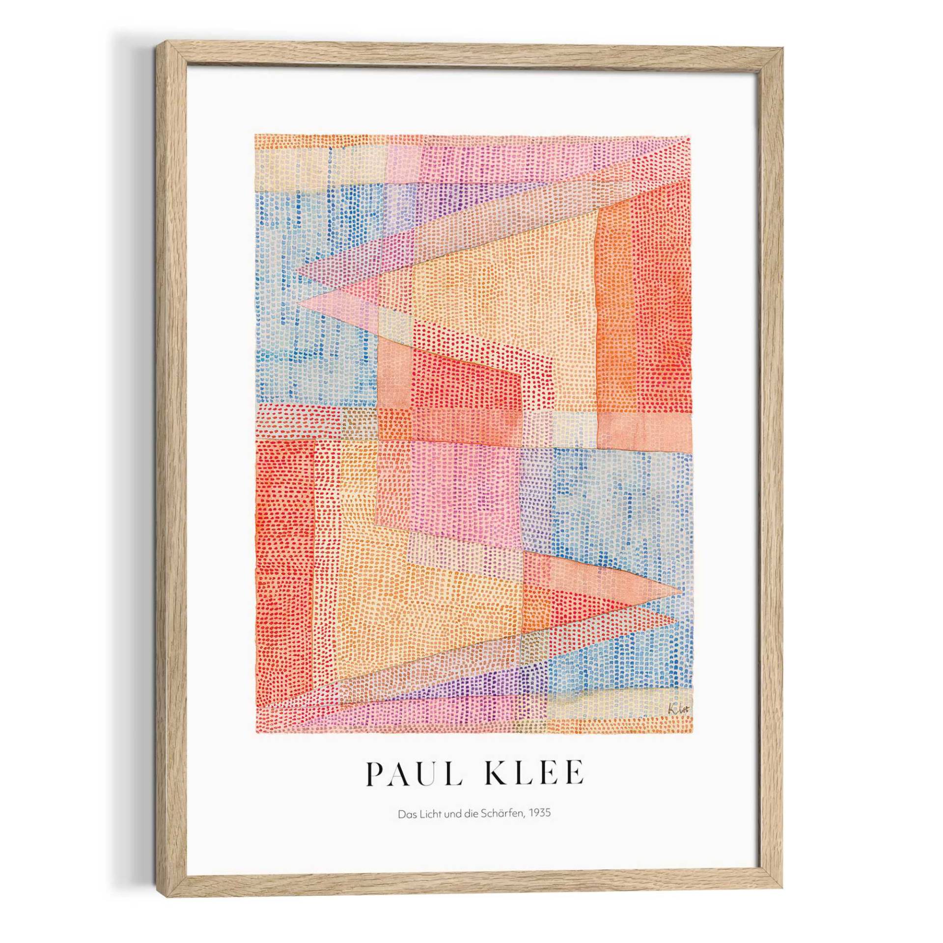 Reinders! Leinwandbild »Paul Klee - Das Licht und die Schärfen« Reinders! Leinwandbild »Paul Klee - Das Licht und die Schärfen« von Reinders!