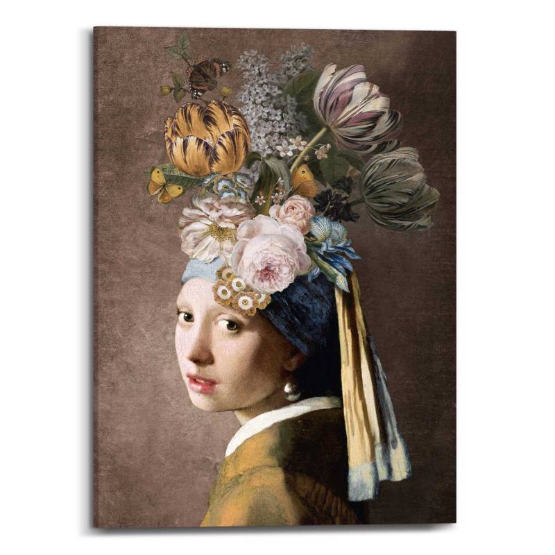 Reinders! Leinwandbild »Vermeer Blumenmädchen mit dem Perlenorhrring« von Reinders!