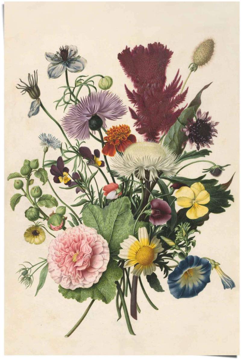 Reinders! Poster »Blumenstrauss Stilleben - Blumen - Rijksmuseum«, (1 St.) von Reinders!