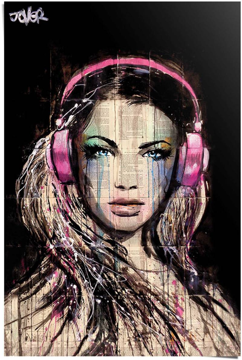 Reinders! Poster »DJ Girl Loui Jover«, (1 St.) von Reinders!