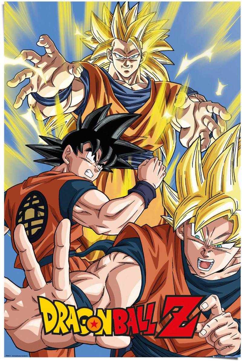 Reinders! Poster »Dragon Ball Z Goku«, (1 St.) von Reinders!