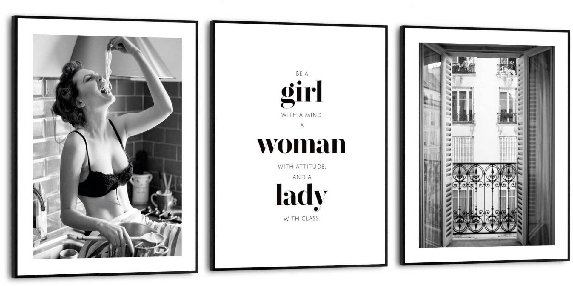 Reinders! Poster »Fashion Woman« von Reinders!