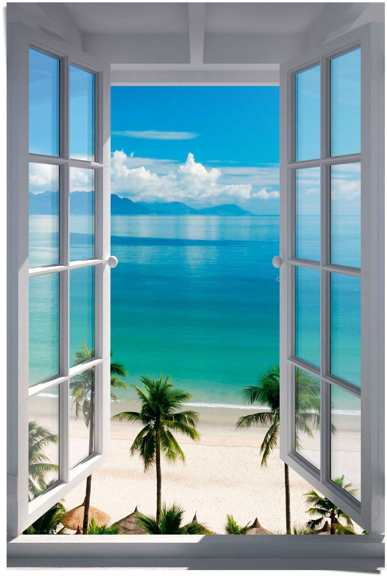 Reinders! Poster »Fenster zum Strand«, (1 St.) von Reinders!