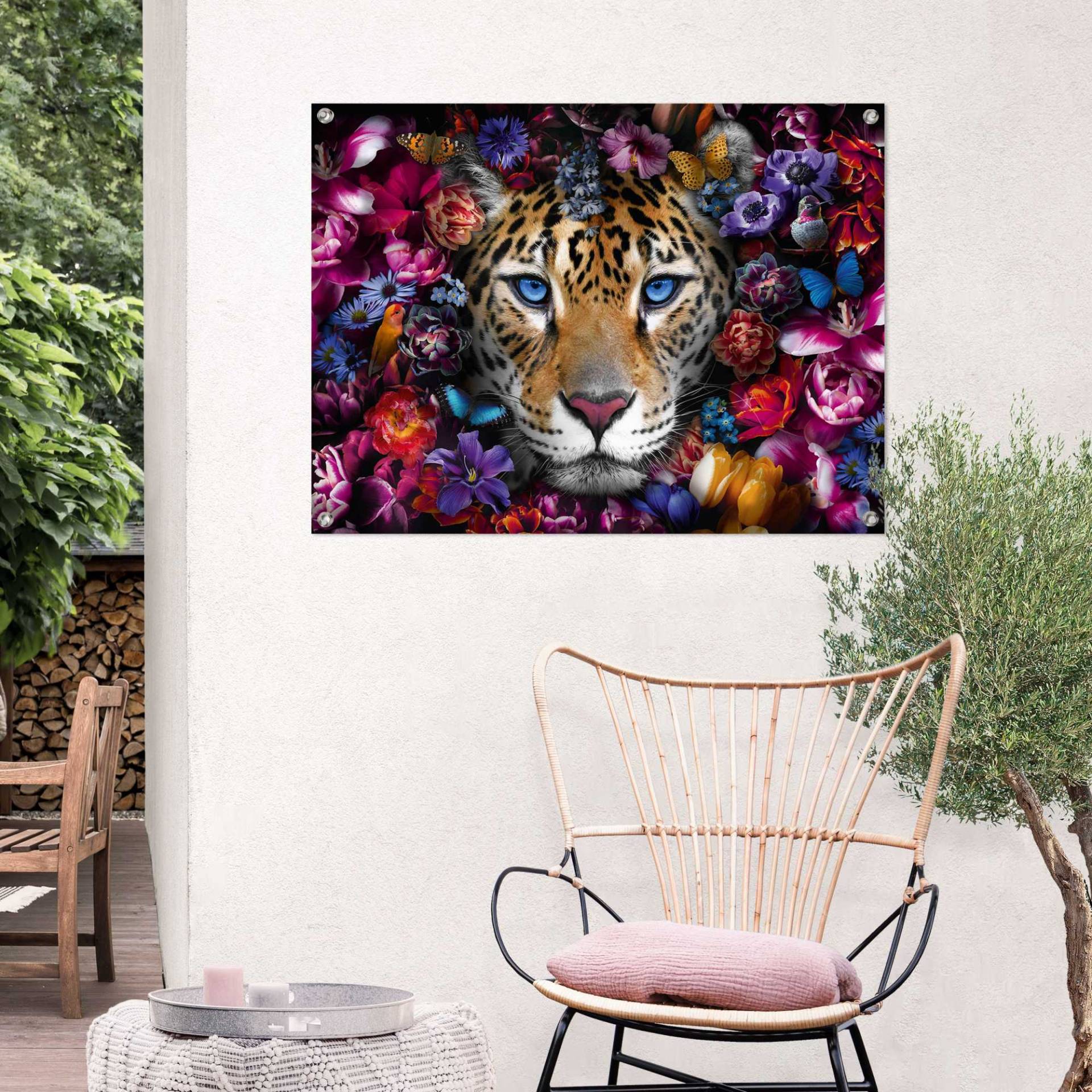 Reinders! Poster »Flower Cat«, Outdoor für Garten oder Balkon Reinders! Poster »Flower Cat«, Outdoor für Garten oder Balkon von Reinders!