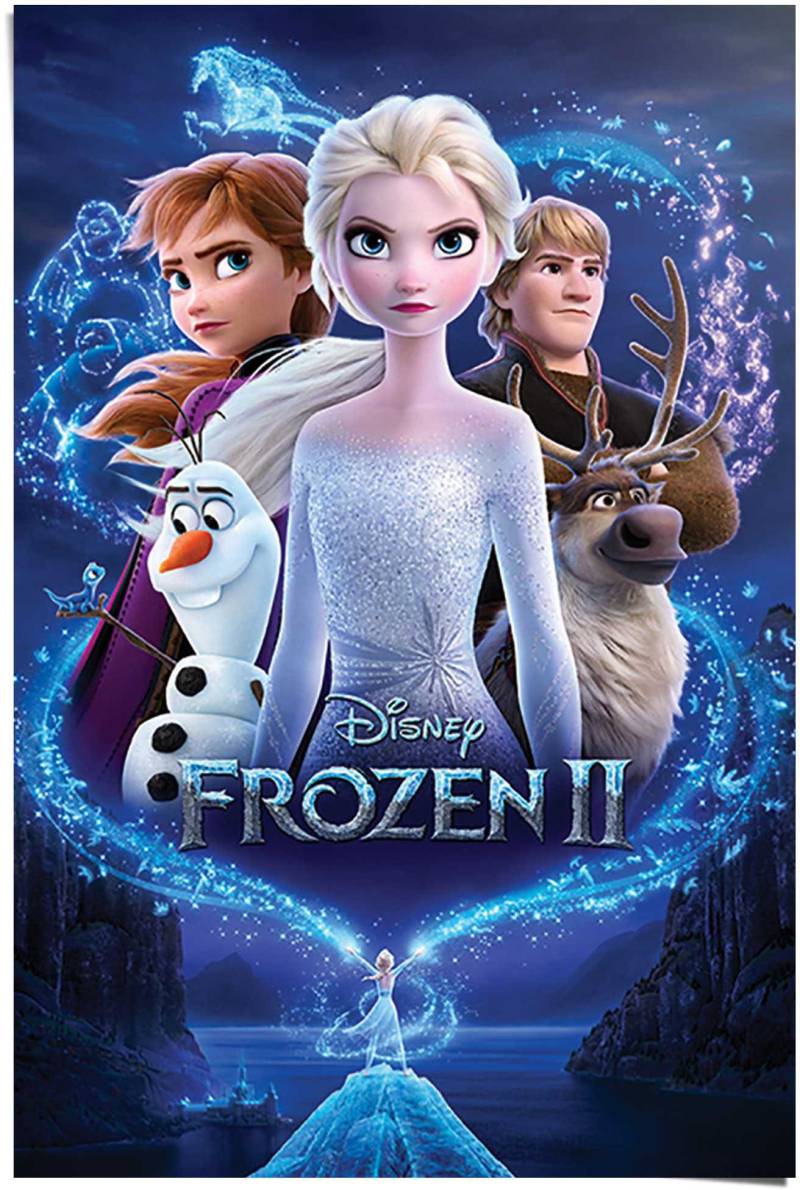 Reinders! Poster »Frozen 2 Filmplakat - Disney - Elsa - Anna«, (1 St.) von Reinders!