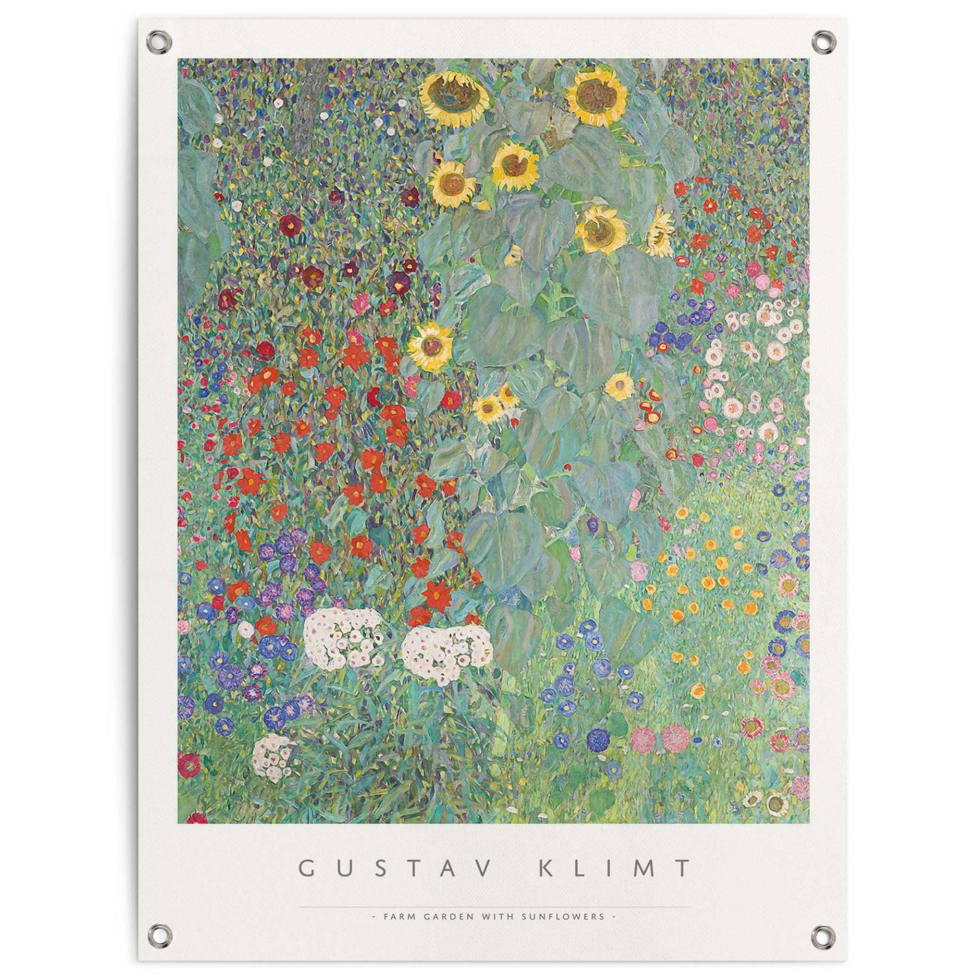 Reinders! Poster »Gustav Klimt - Sonnenblumen«, Outdoor für Garten oder Balkon Reinders! Poster »Gustav Klimt - Sonnenblumen«, Outdoor für Garten oder Balkon von Reinders!