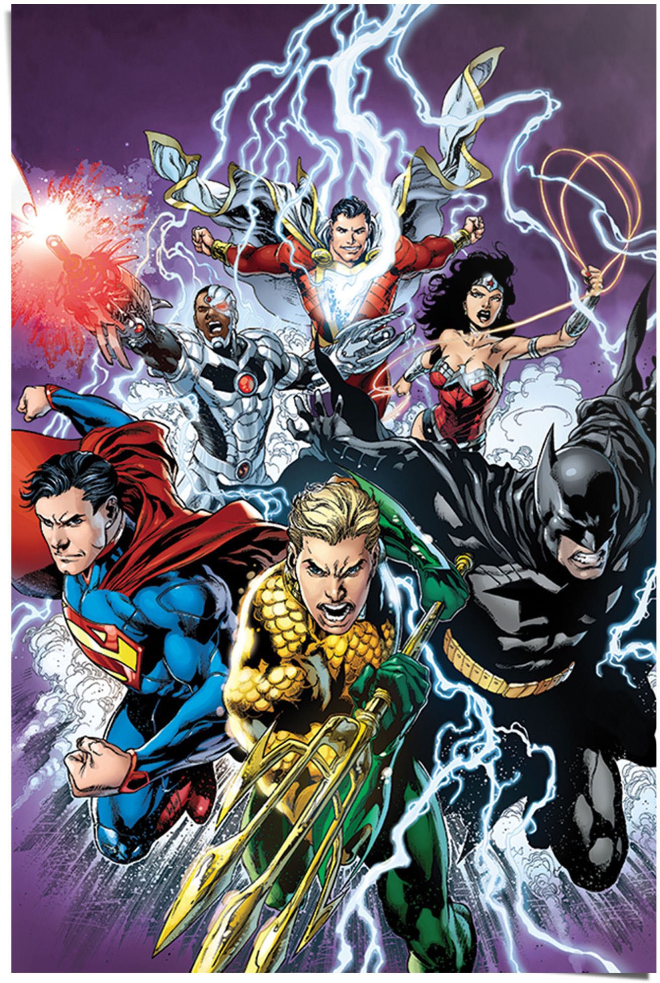 Reinders! Poster »Justice League Treffer«, (1 St.) von Reinders!