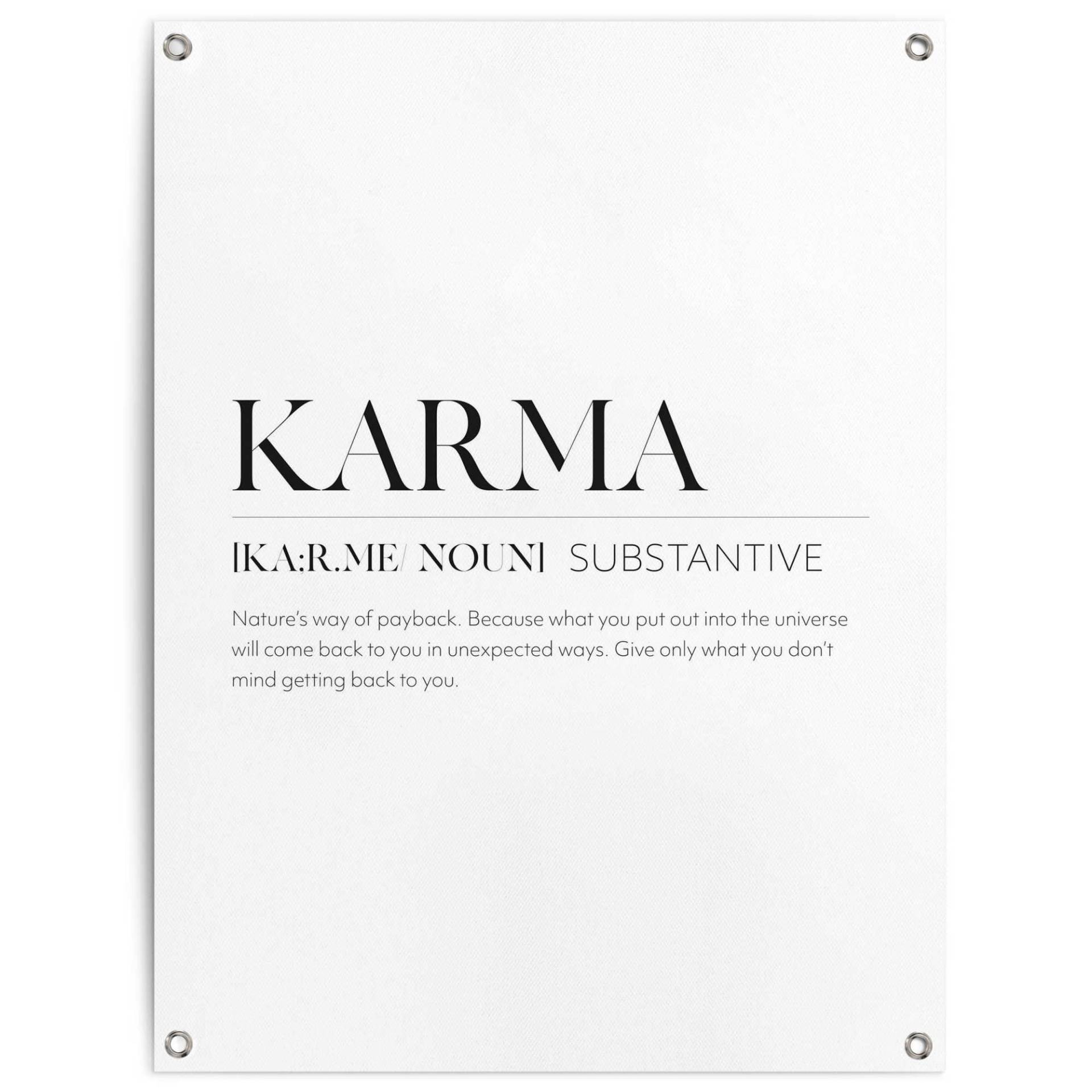Reinders! Poster »Karma«, Outdoor für Garten oder Balkon Reinders! Poster »Karma«, Outdoor für Garten oder Balkon von Reinders!
