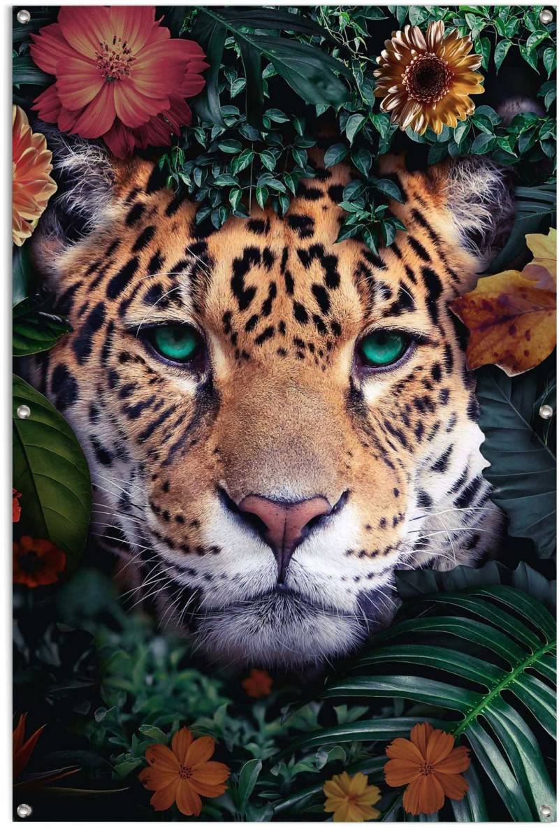 Reinders! Poster »Leopard«, leichtes und wasserfestes Gartenposter für den Ausseneinsatz von Reinders!