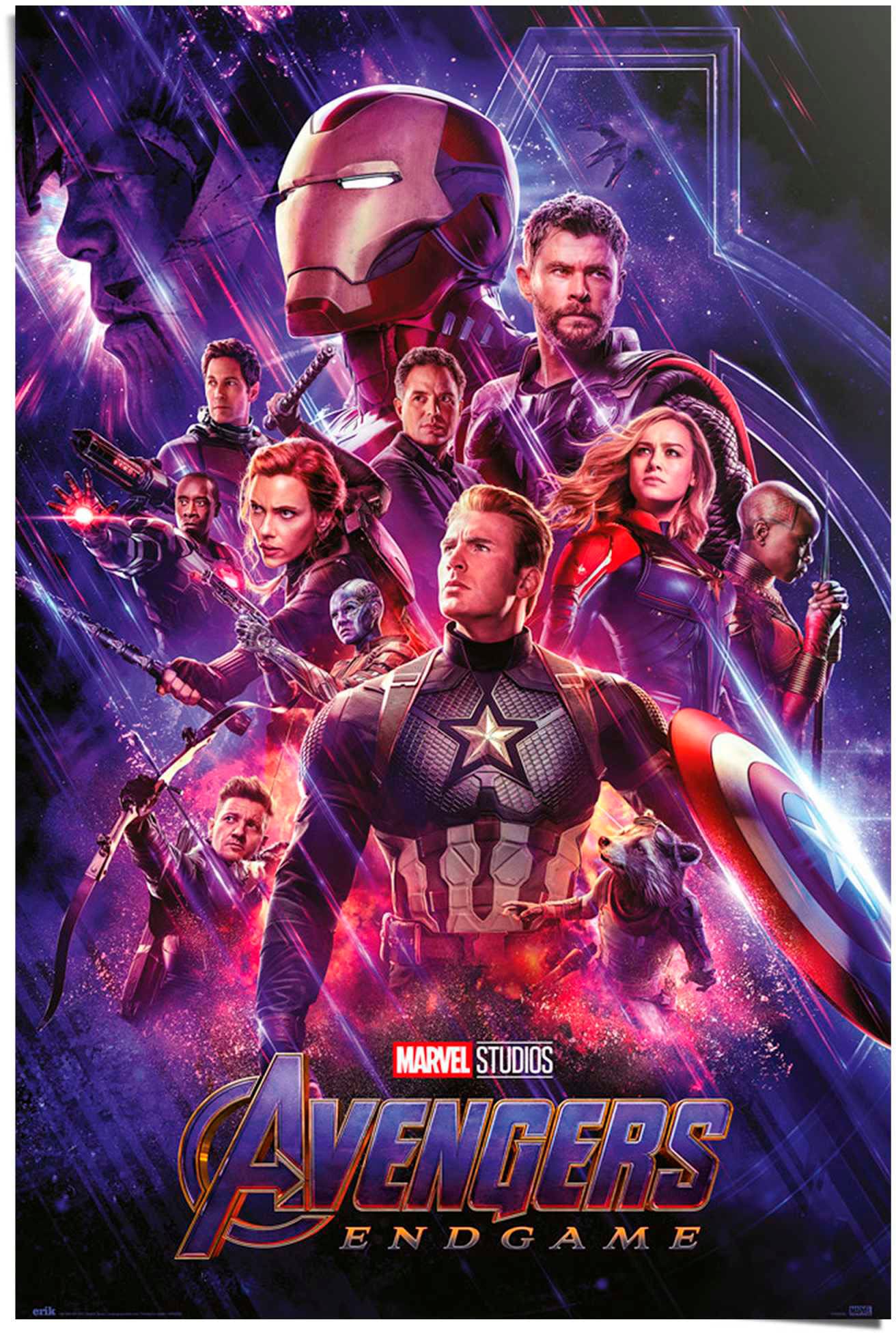 Reinders! Poster »Marvel Avengers - endgame one sheet« Reinders! Poster »Marvel Avengers - endgame one sheet« von Reinders!