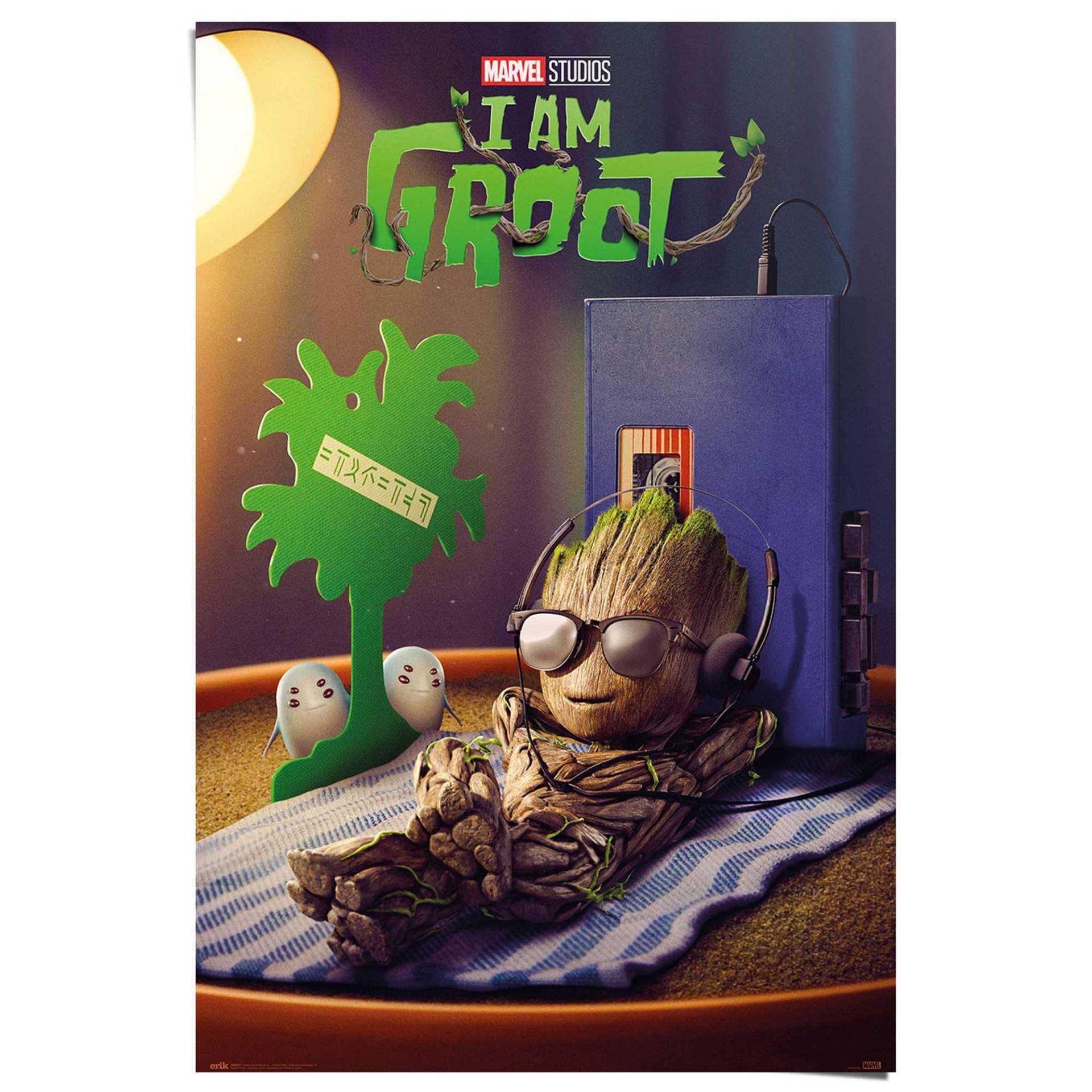 Reinders! Poster »Marvel Groot - get your groot on« Reinders! Poster »Marvel Groot - get your groot on« von Reinders!