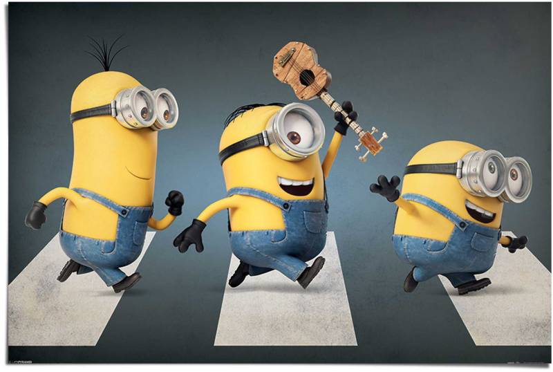 Reinders! Poster »Minions Abbey Road«, (1 St.) von Reinders!