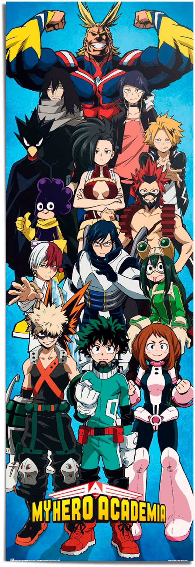 Reinders! Poster »My Hero Academia - Cast« von Reinders!