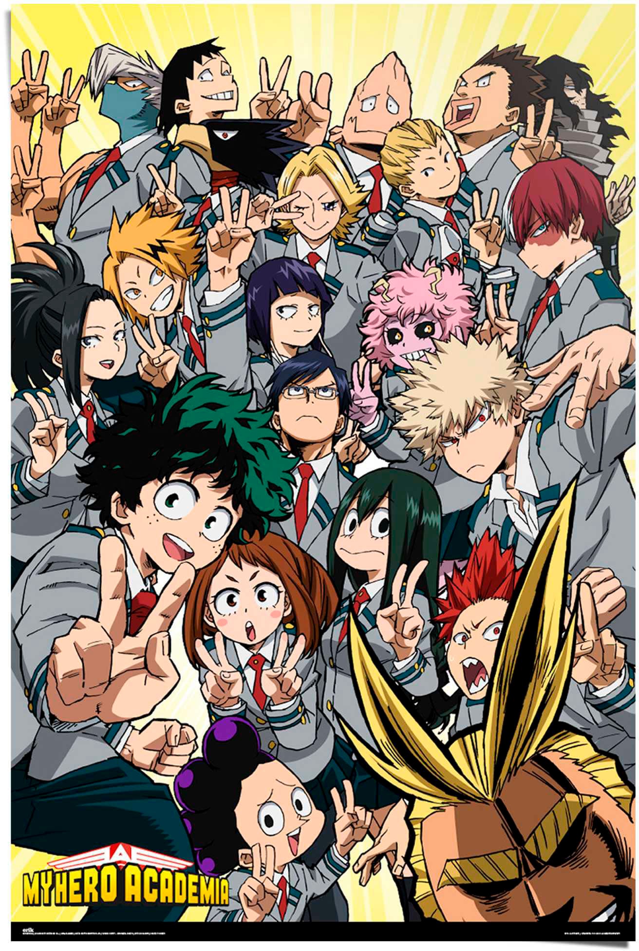 Reinders! Poster »My Hero Academia - UA class 1-A« Reinders! Poster »My Hero Academia - UA class 1-A« von Reinders!