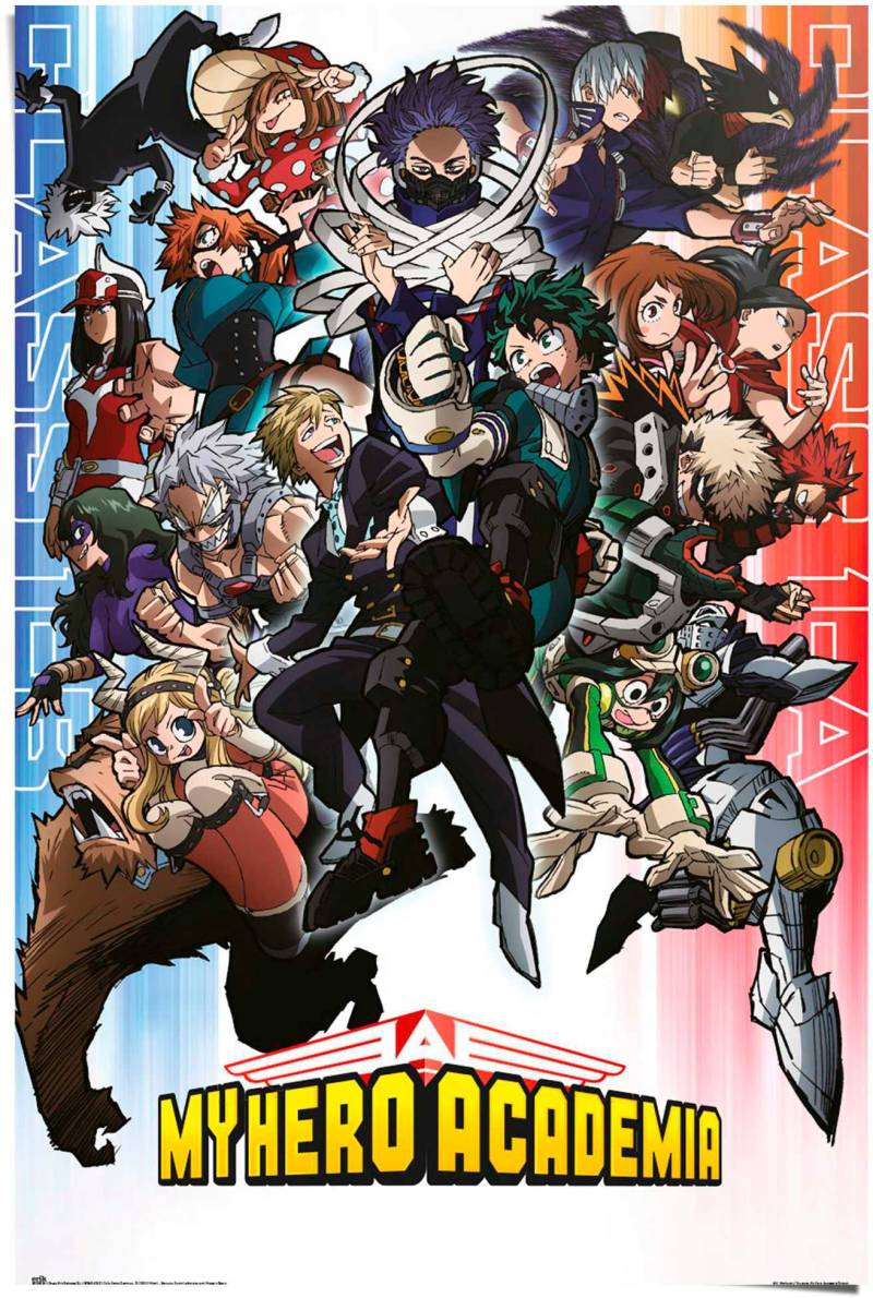 Reinders! Poster »My Hero Academia« von Reinders!