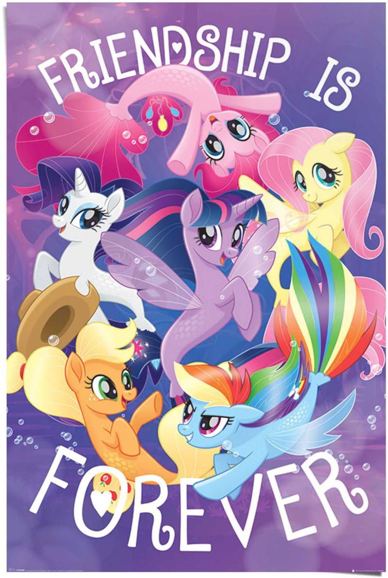 Reinders! Poster »My little Pony Friendship is forever«, (1 St.) von Reinders!