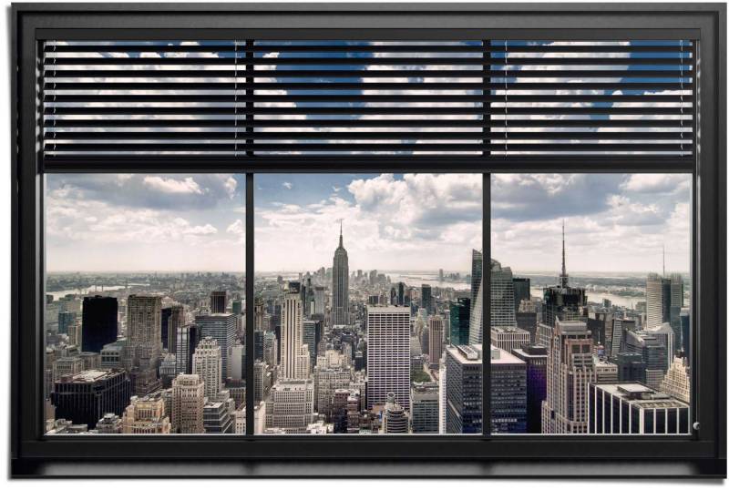 Reinders! Poster »New York Fensterblick«, (1 St.) von Reinders!