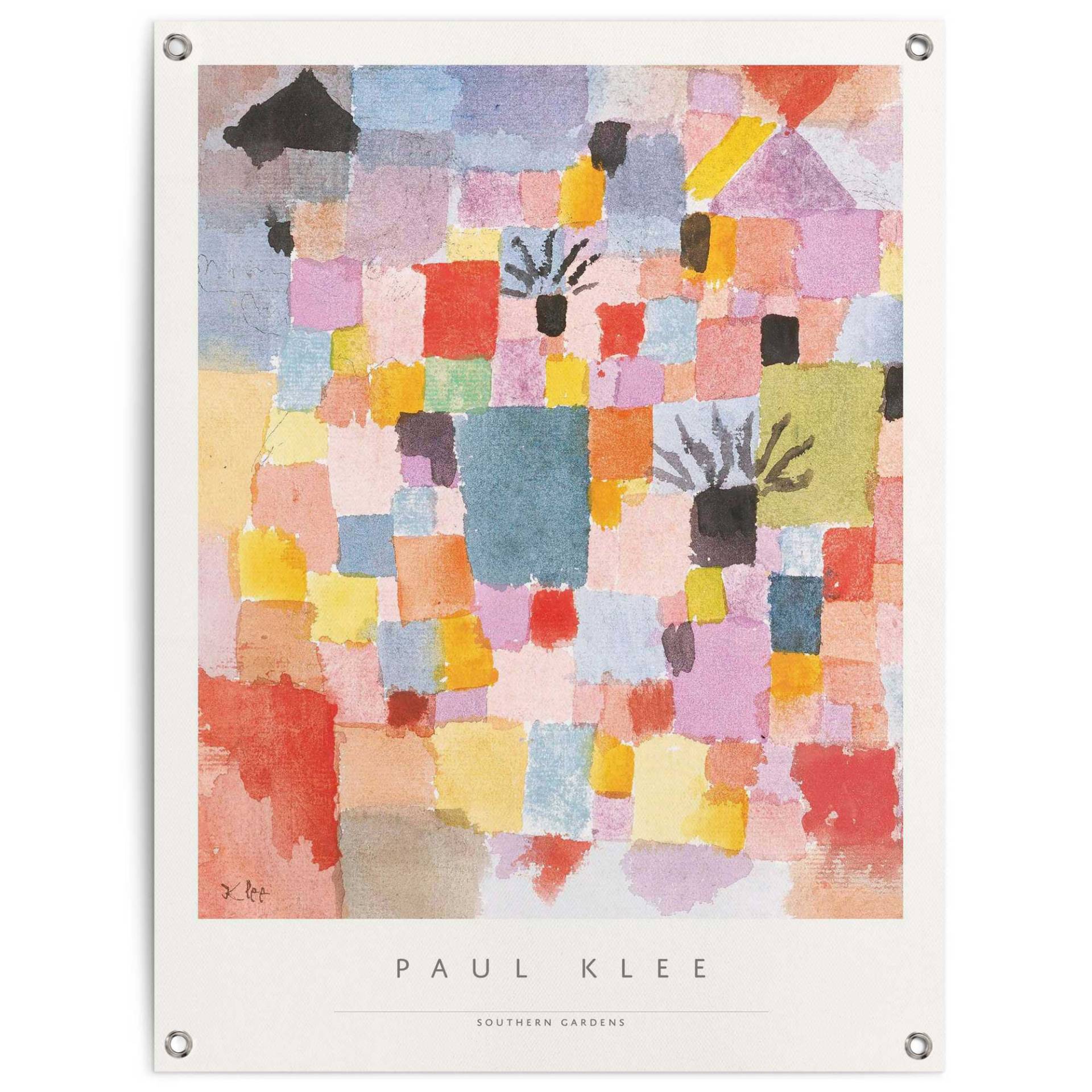 Reinders! Poster »Paul Klee II«, Outdoor für Garten oder Balkon von Reinders!