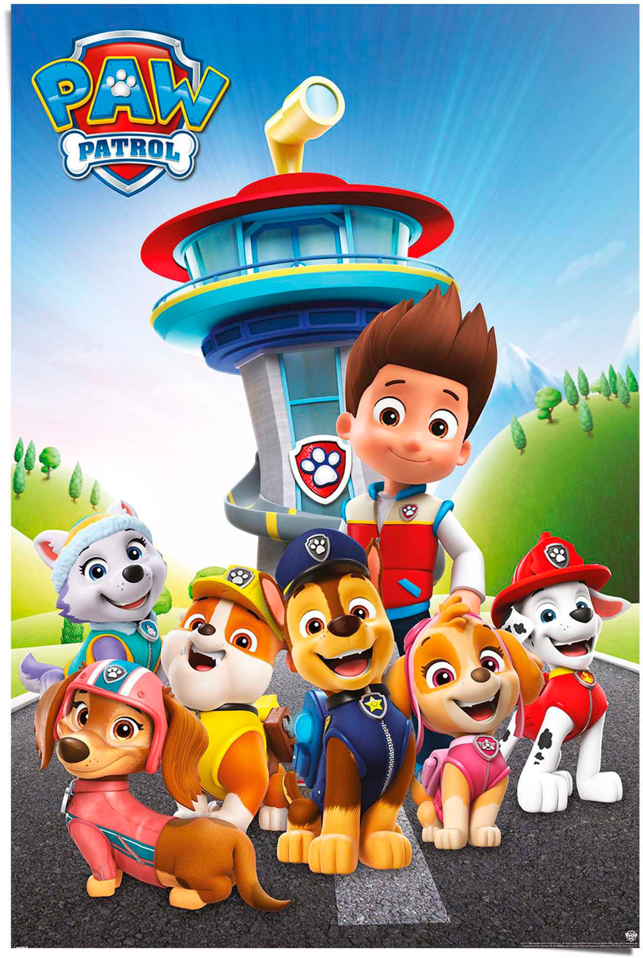 Reinders! Poster »Paw Patrol team«, (1 St.) von Reinders!