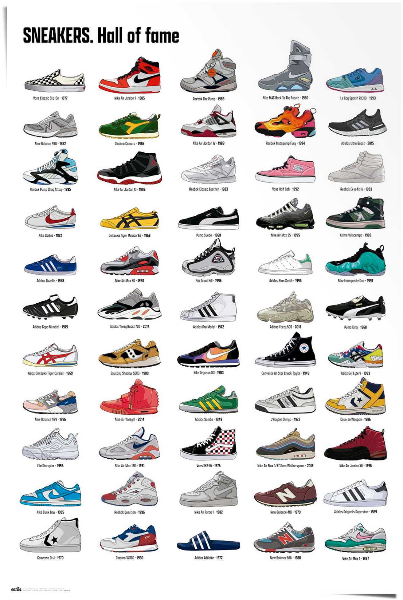 Reinders! Poster »Sneakers« von Reinders!