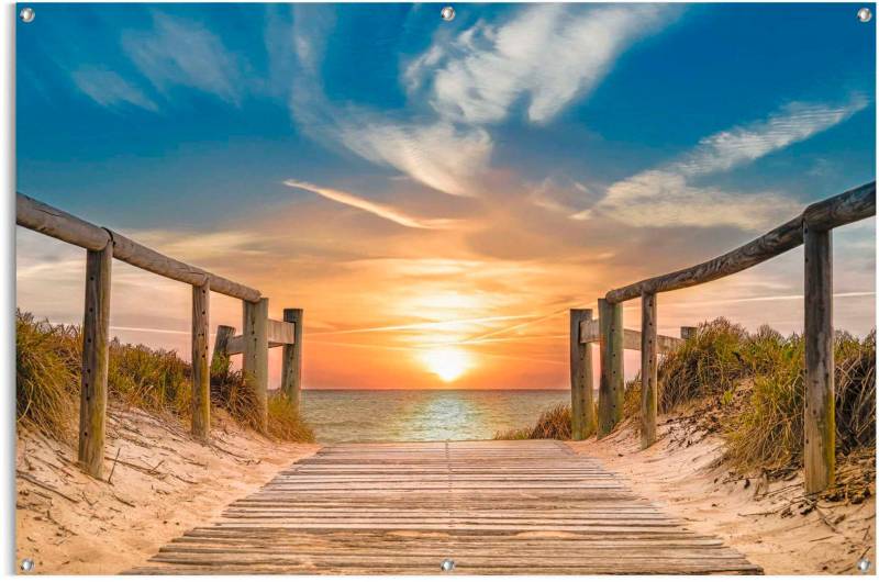 Reinders! Poster »Sonnenuntergang am Strand« von Reinders!