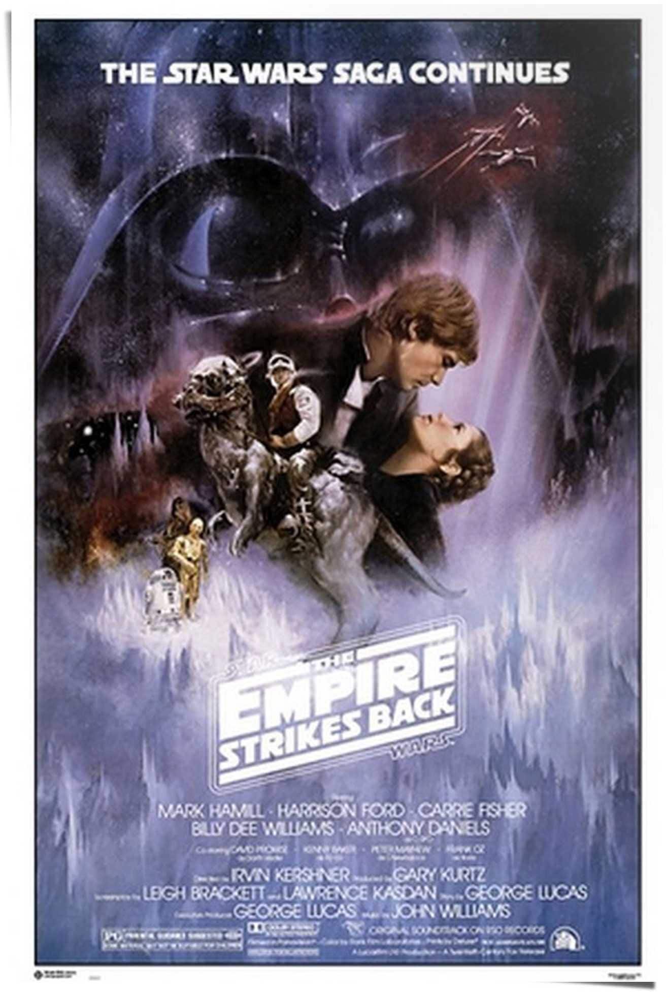 Reinders! Poster »Star Wars - empire strikes back« von Reinders!