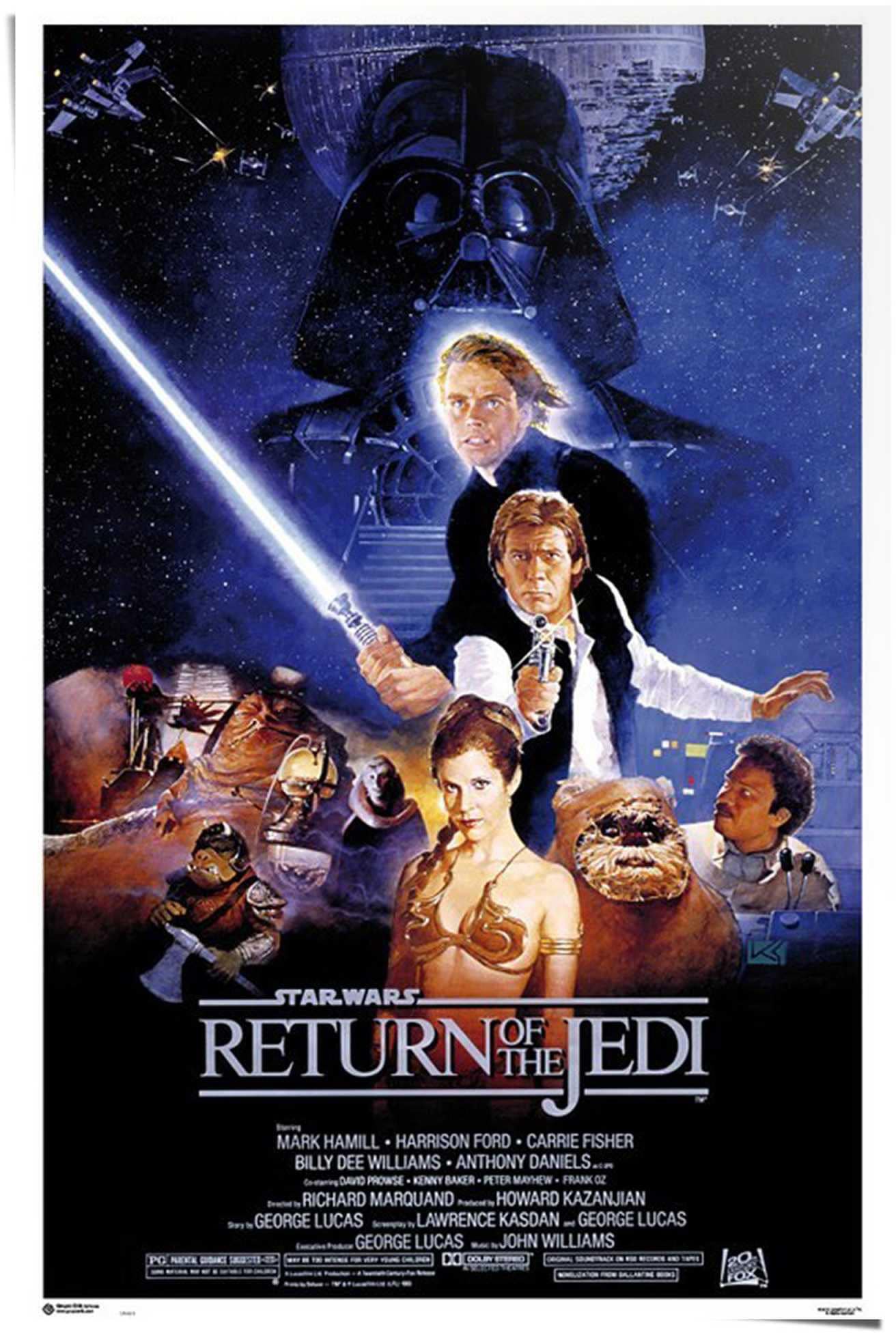 Reinders! Poster »Star Wars - return of the Jedi« von Reinders!