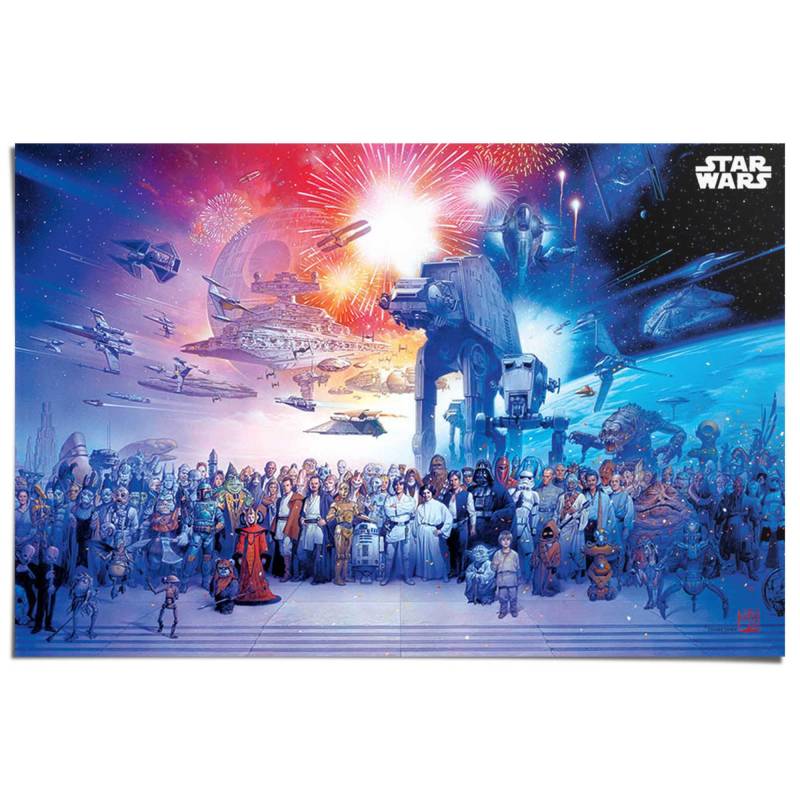 Reinders! Poster »Star Wars - universe« von Reinders!