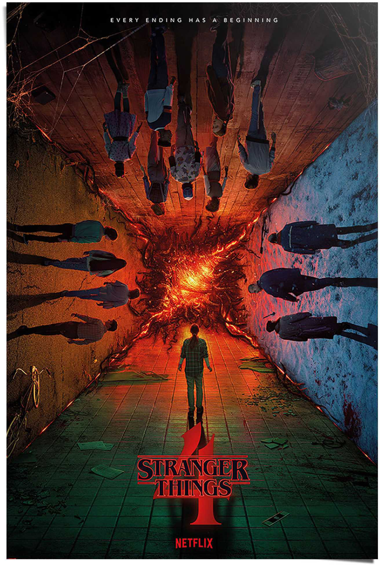 Reinders! Poster »Stranger Things - every ending has a beginning« von Reinders!