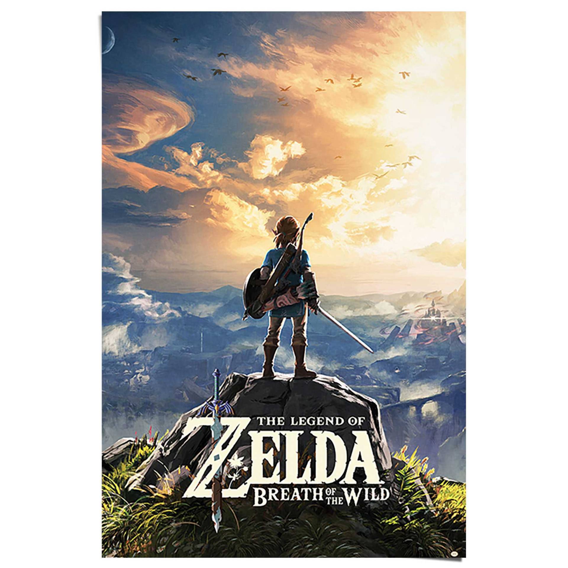 Reinders! Poster »The Legend Of Zelda - breath of the wild« Reinders! Poster »The Legend Of Zelda - breath of the wild« von Reinders!